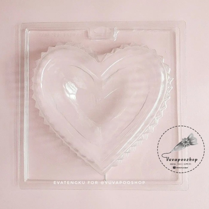 CETAKAN PUDING UNIQUE LOVE / CETAKAN PUDING HATI / CETAKAN PUDING LOVE KODE 771