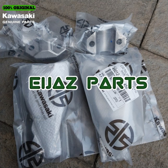 Terlaris Raiser Dudukan Stang Setang Warna Silver Klx 150 Bf Original Kawasaki