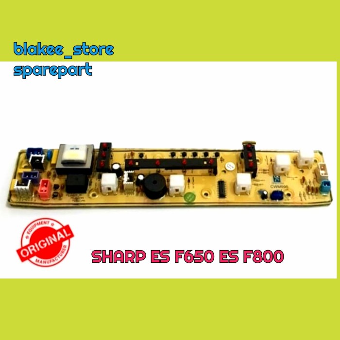 MODUL PCB MESIN CUCI SHARP ES-F800 ES'-850H