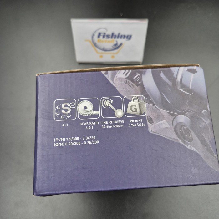 REEL KINCIR 3000HG SPINNING RELIX NUSANTARA