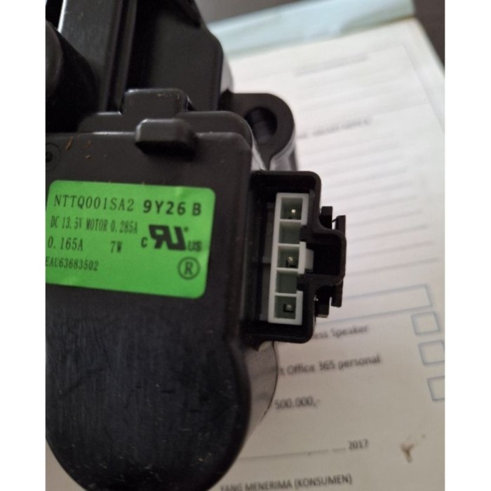 drain motor mesin cuci top loading LG inverter Original