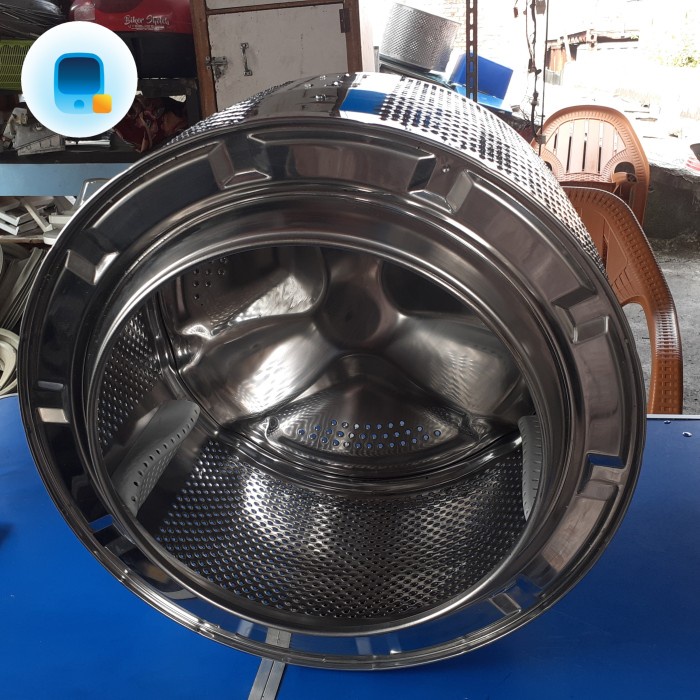 Drum stainless tabung mesin cuci sharp front loading