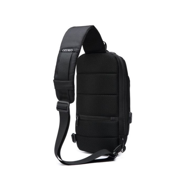 [yans] - OZUKO 9223 Tas Selempang Pria Tas Slempang ANTITHEFT Tas Pria