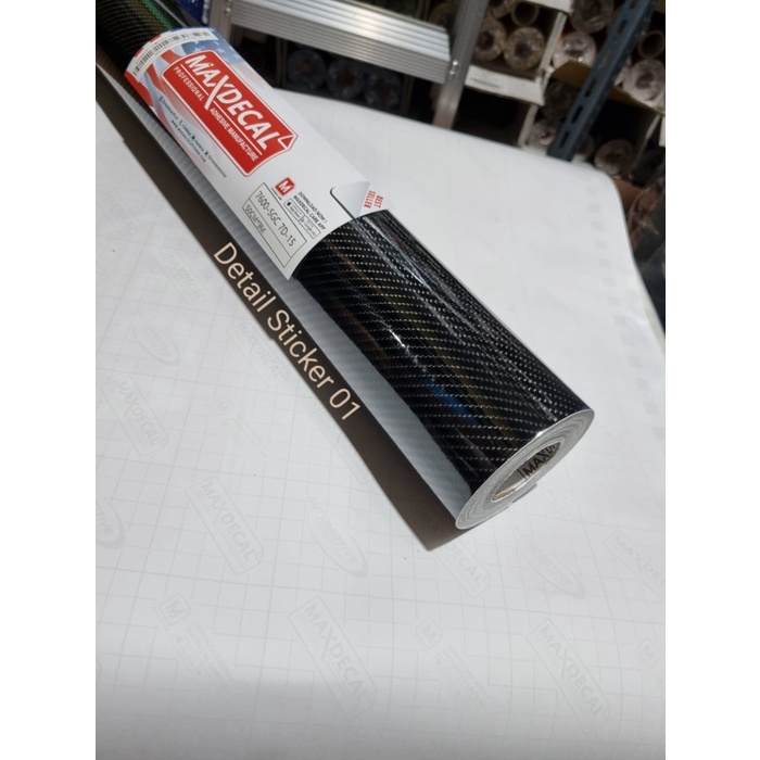 PROMO Sticker Maxdecal 7600-SGC 7D-15 [ Carbon 6D ] permeter