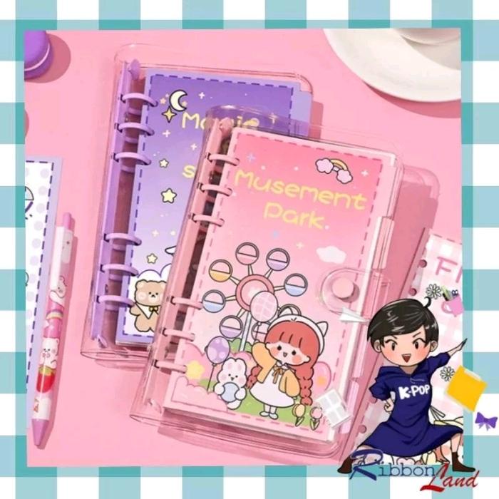 

Binder Diary SET Lengkap Amusement Park Paper