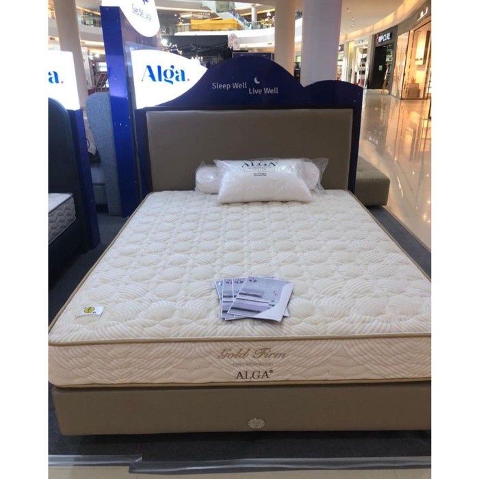 Alga Springbed Gold Firm Orthopedic Magnetic Full Set