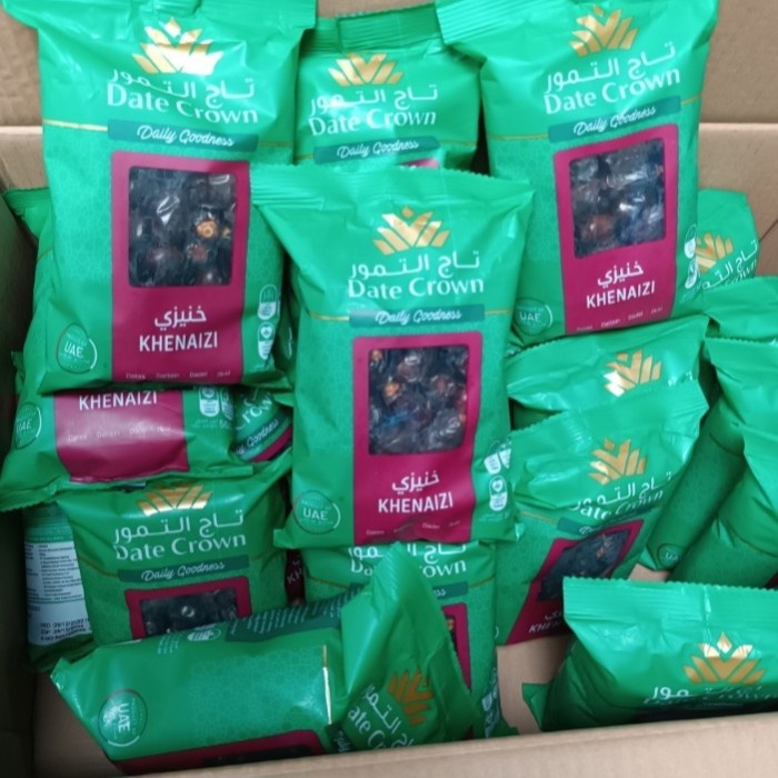 

( NEW)Kurma Date Crown Khenaizi 500gr/Kheneizi 500gram