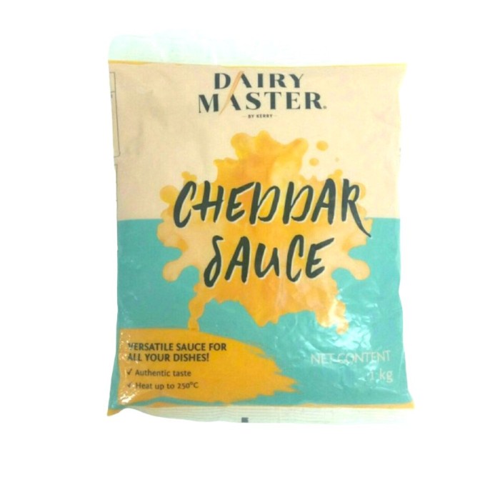 

Saus saos keju cheddar chedar cheese sauce Dairy Master asli halal 1kg 1 kg