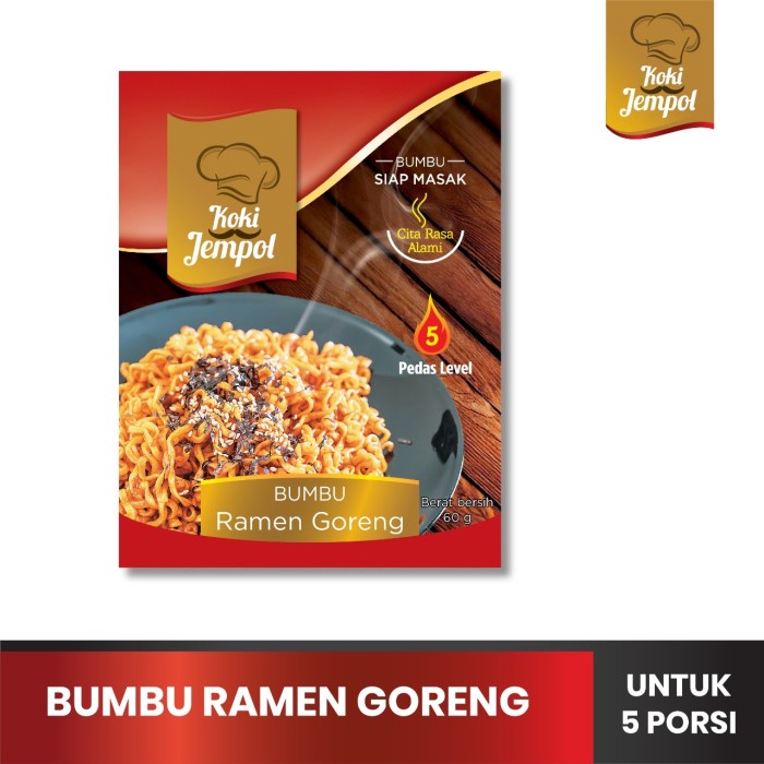 

Koki Jempol Bumbu Ramen Goreng PEDAS MANTAP..!!!