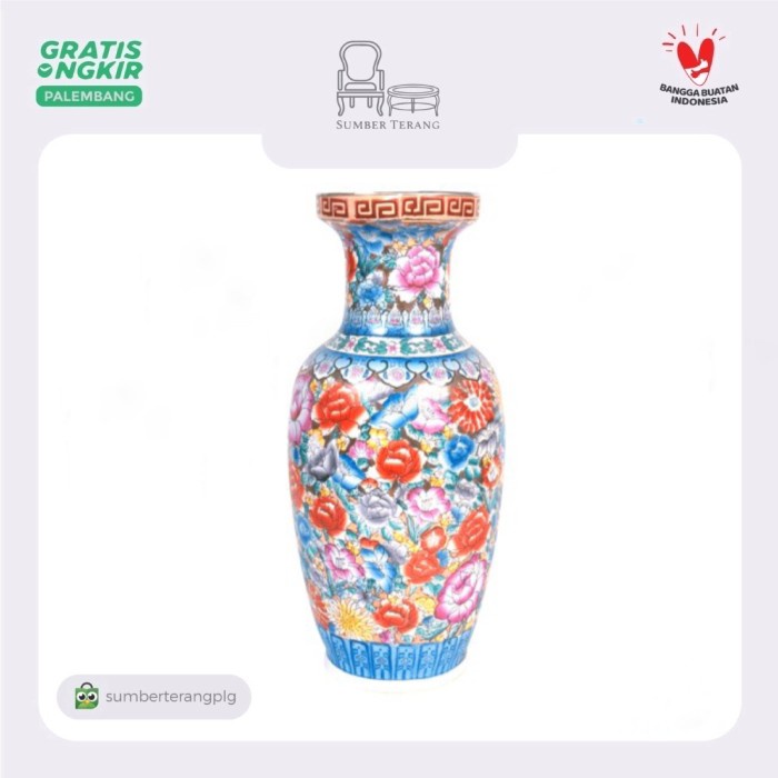 Vas Bunga Vas Kerak Guci Murah Guci Pajangan Guci Kerak Cina