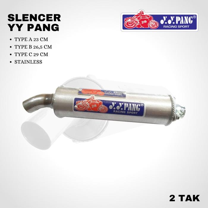 Berkualitas Silencer Slencer Knalpot Yypang 2T Type A B C