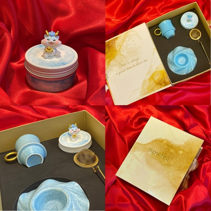 

Nowtea Gem Hamper Gift Tea Set Premium Tea CNY Hampers Teh Imlek