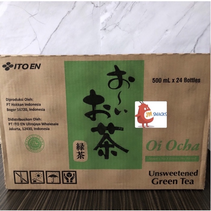 

[GROSIR!!] Itoen 500ml Teh Hijau Jepang 1 DUS isi 24 Botol 500ml - oi