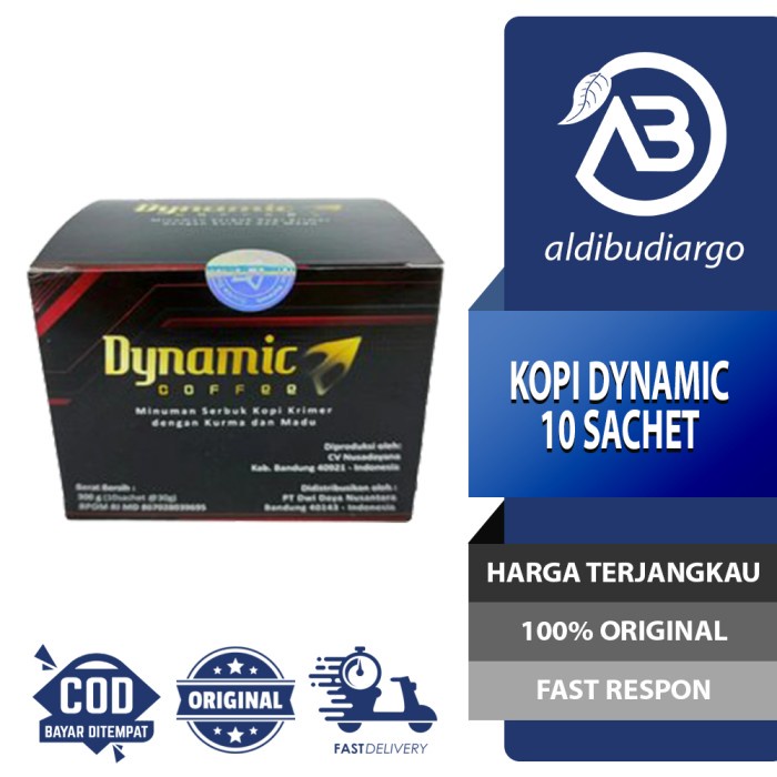 

KOPI DYNAMIC MENINGKATKAN STAMINA ISI 10 SACHET