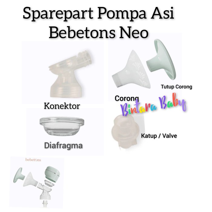 Sparepart Valve Bebetons Neo Neo V2 Palm / Valve Bebetons