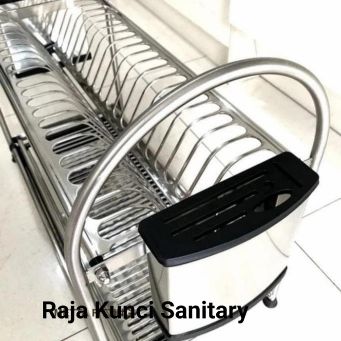 Rak Piring Knockers WDJ 350 Stainless SUS 304/Rak Piring 2 Susun