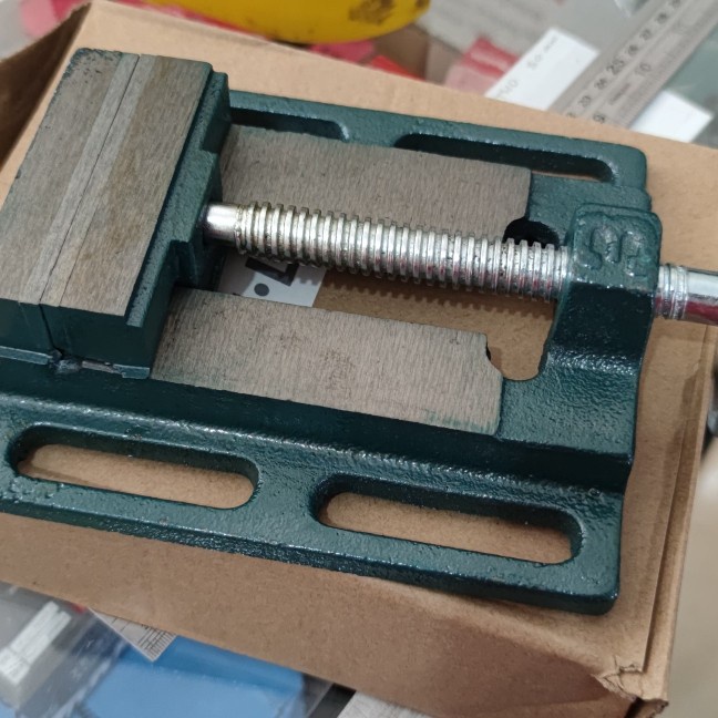 Catok Bor Duduk / Ragum / Tanggem Bor Duduk 3" Jepit Penjepit