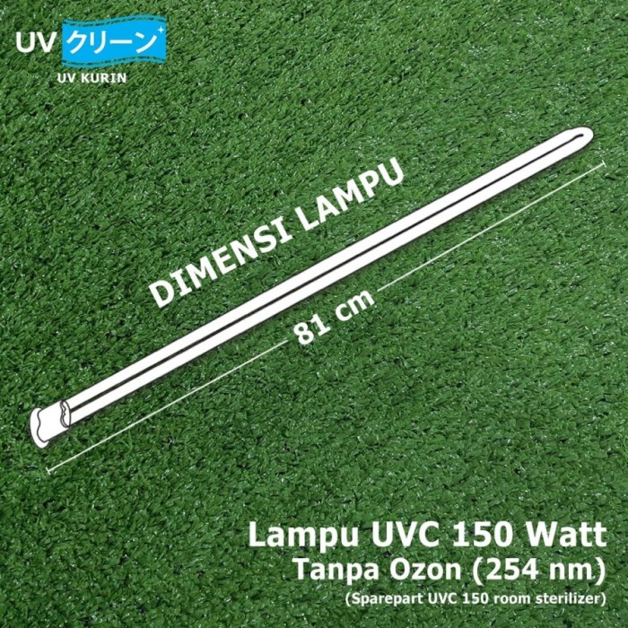 Lampu UV 150 watt UVC Gercidal 254 nm