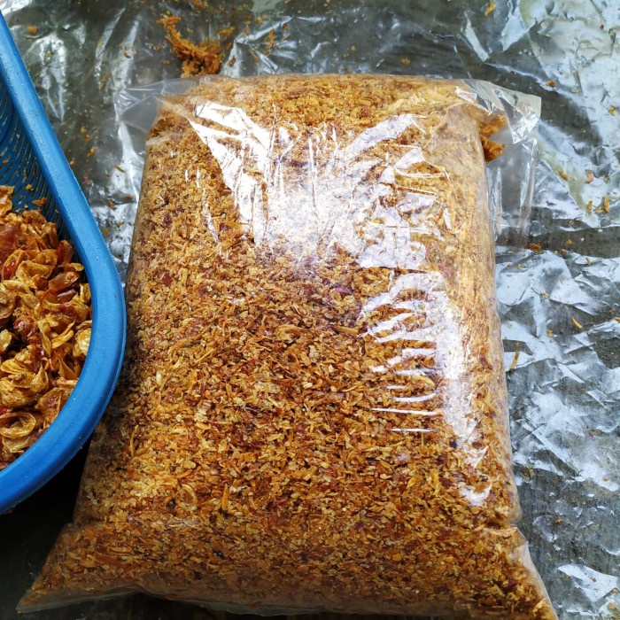 

Remesan Bawang Goreng murah ampas 1 kg