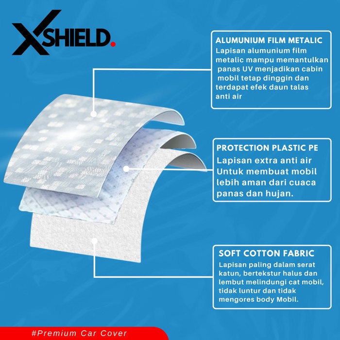 OUTDOOR PREMIUM Body Cover Mobil Avanza Sarung Mobil Avanza/veloz