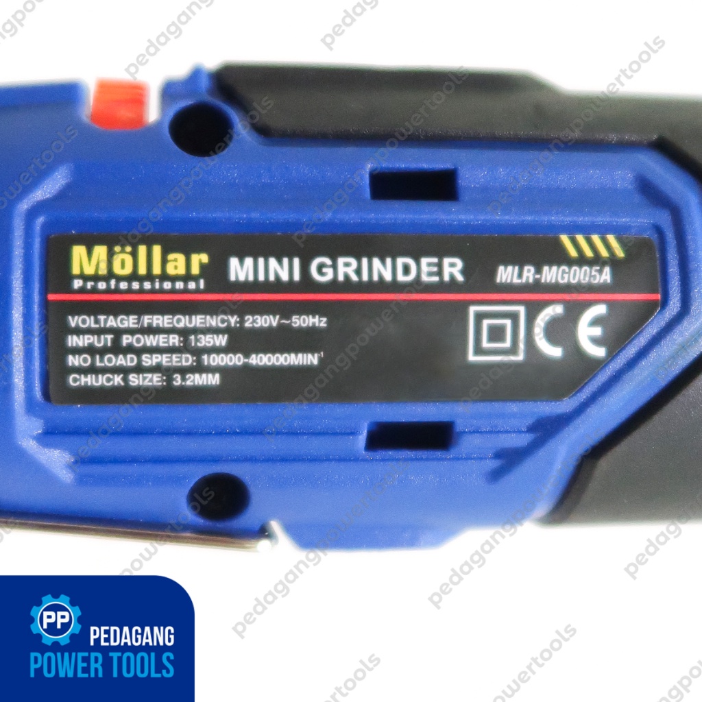HJK MOLLAR MG005A Mini Grinder Listrik Die Gerinda Bor Tuner Serbaguna