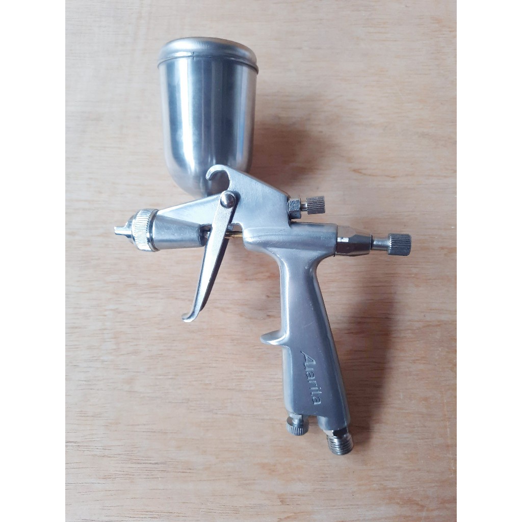 HJK Spray Gun Auarita F3 New Improvement - F3 Modif Nozzle 0.8 dan 1.0 mm