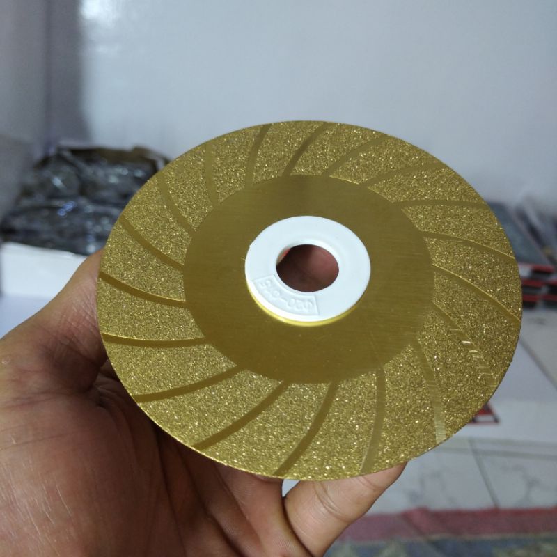 HJK Mata Gerinda Diamond Turbo Alat Potong Kaca Poles Kaca bevel Kaca Mata Gerinda granit keramik