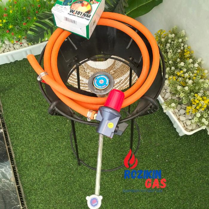 Standing Kompor Gas Semawar atau 1 set Tungku Kompor Gas Nasi Goreng