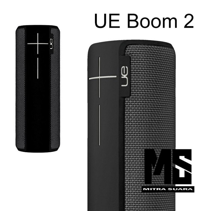 UE Boom 2 Wireless Bluetooth Speaker Waterproof - Black Unit Baru/segel - Garansi Resmi