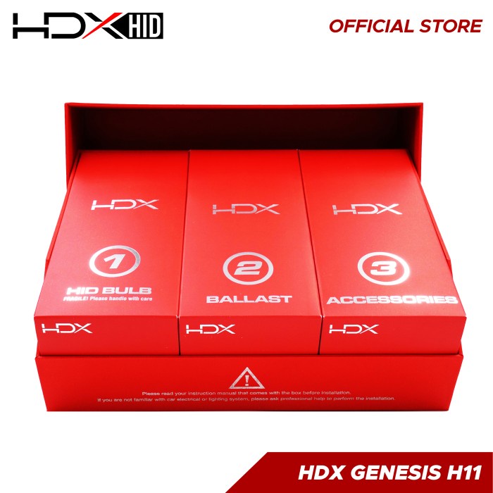 LAMPU MOBIL HID HDX GENESIS H11 SINGLE TYPE 35W - OEM QUALITY DiskonJual MurahHarga DiskonObral