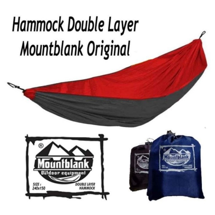 Eiger Aoki - Hammock Double Layer Mountblank Original Grosir
