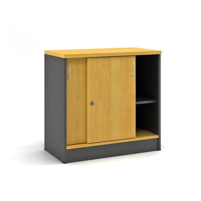 

Highpoint Low Sliding Door Cabinet With Cabinet Base Slo17975