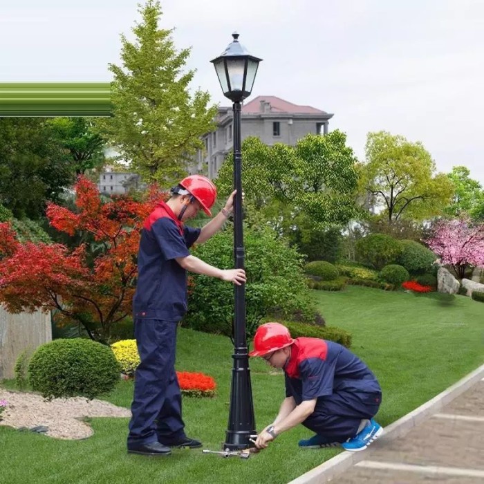 Lampu Taman Outdoor Lampu Jalan Tinggi 3 Meter Seri 185