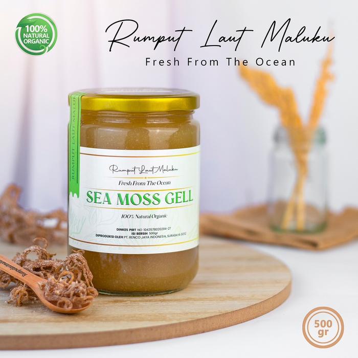 

terbaru !!! best seller! seamoss gel premium ready