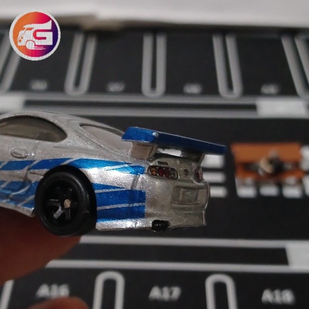 SALE  HOT WHEELS PREMIUM TOYOTA SUPRA SILVER LOOSE FAST FURIOUS READYY