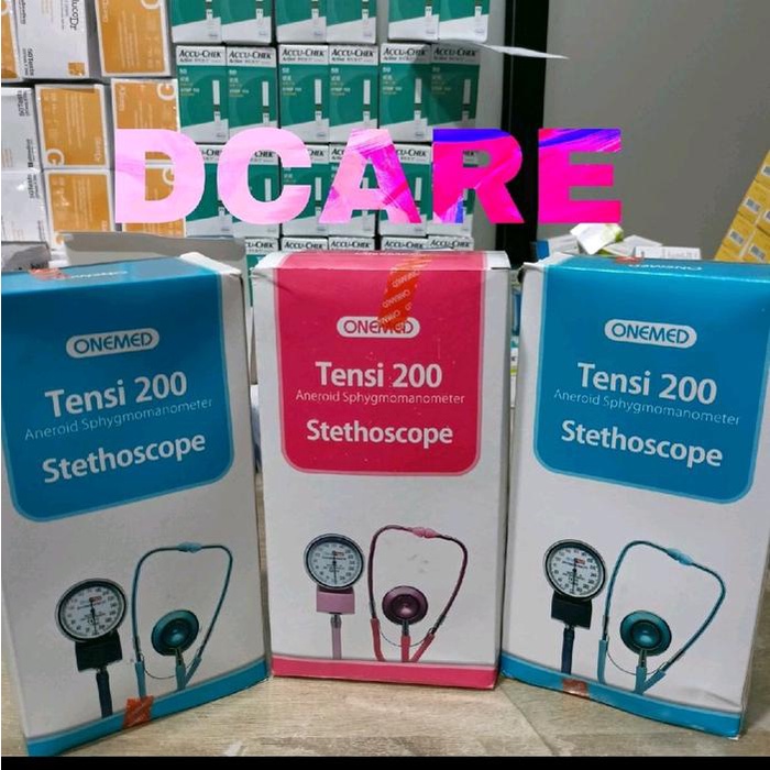 Tensimeter Manual + Stetoskop Paket Tensi Onemed - Alat Ukur Tensi Darah