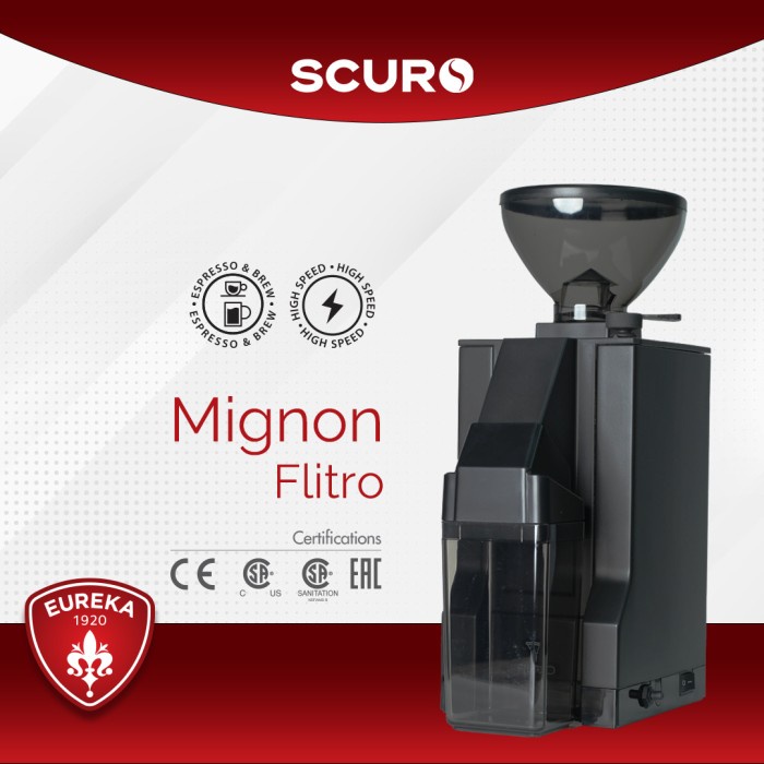 Eureka Grinder Mignon Filtro
