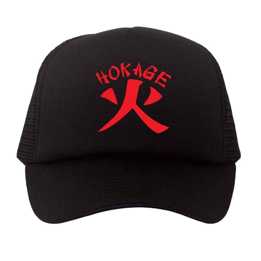 Topi Trucker Anime Naruto Hokage Logo