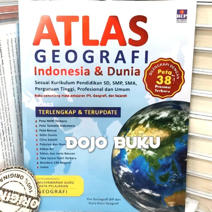 

SALE !!! BUKU ATLAS GEOGRAFI INDONESIA DAN DUNIA BY TIM BIP READYY
