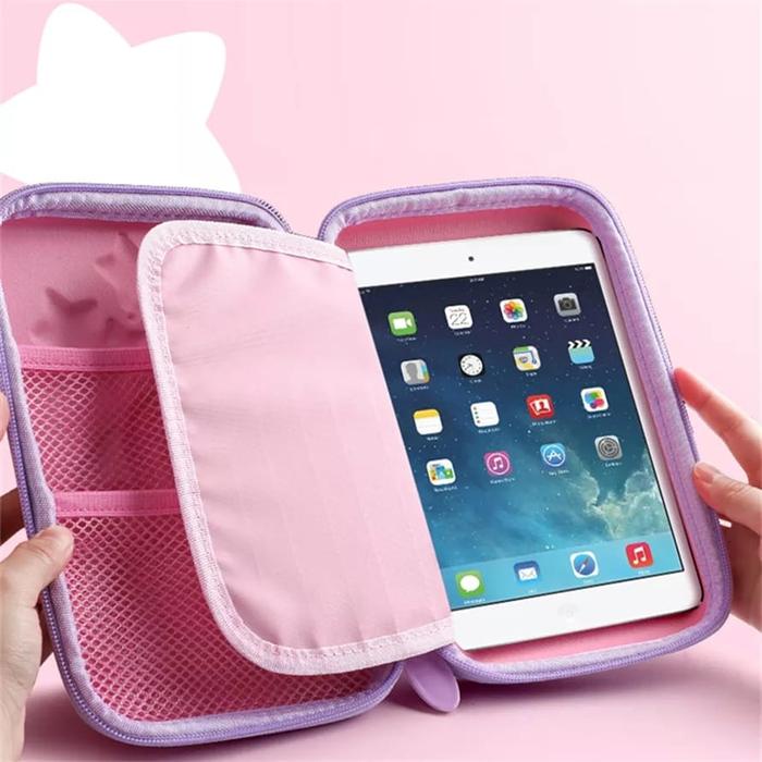 

Itshoping - Kotak Pensil 3D Eva Kapasitas Besar Tahan Air Free Box Exclusive Tempat Pensil Unicorn