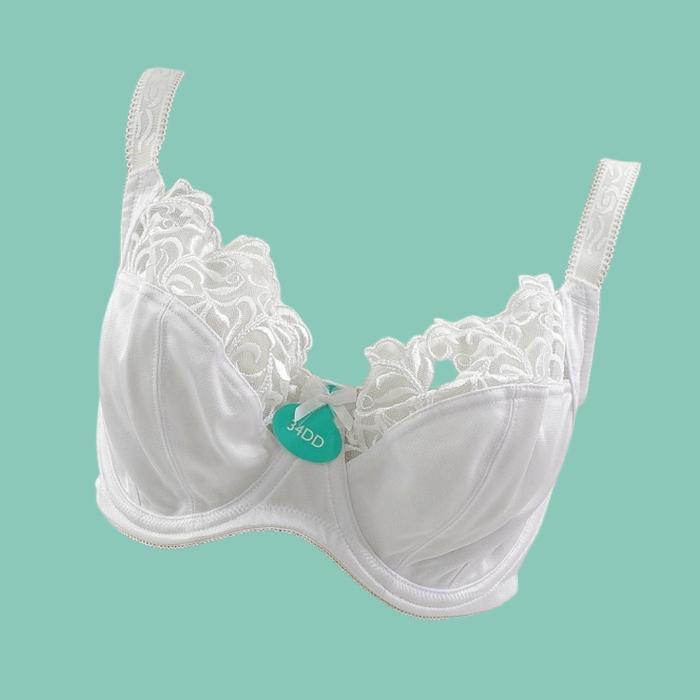 GRATIS ONGKIR Bra Wanita Kawat Tanpa Busa ZIVAME Big Size 38DD 38E Cup 3/4 Mix Lace Non Padded Beha