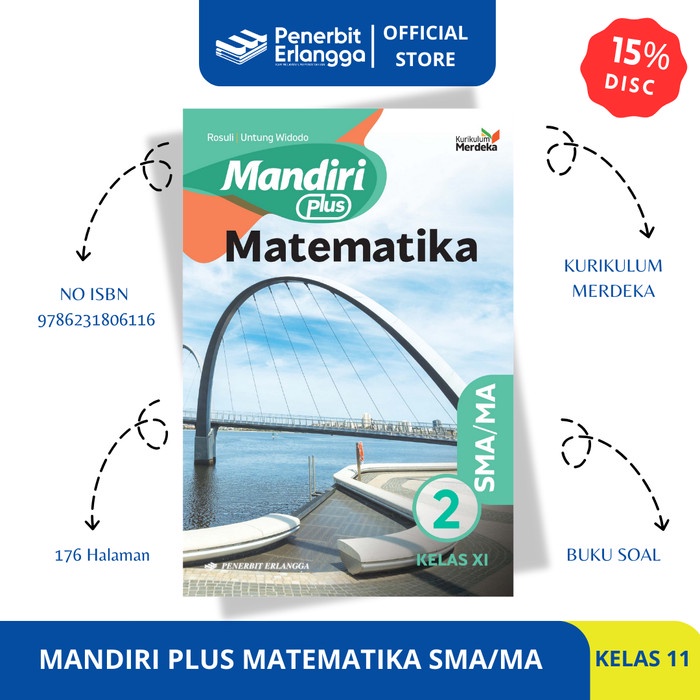 

SALE !!! MANDIRI PLUS MATEMATIKA SMA/MA KLS.11/KM READYY