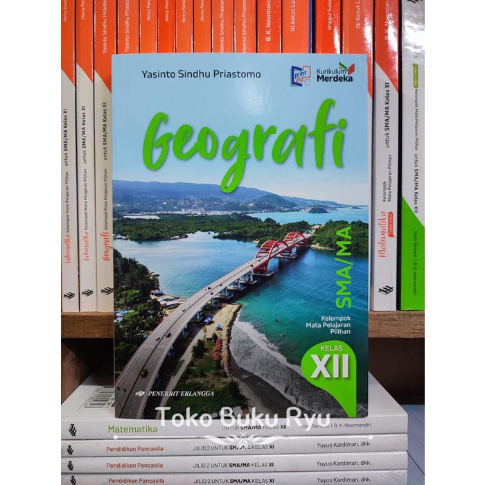 

SALE !!! BUKU GEOGRAFI KELAS 3/12 SMA KURIKULUM MERDEKA ERLANGGA READYY