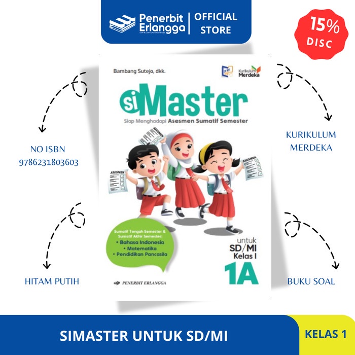 

SALE !!! SIMASTER UNTUK SD/MI JL.1A/KM READYY