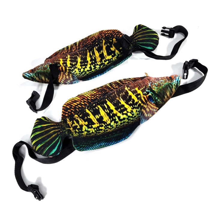 DISKON SUPER TAS SELEMPANG PUNGGUNG DADA IKAN GABUS CHANNA SUNMORI MANCING MANIA COD