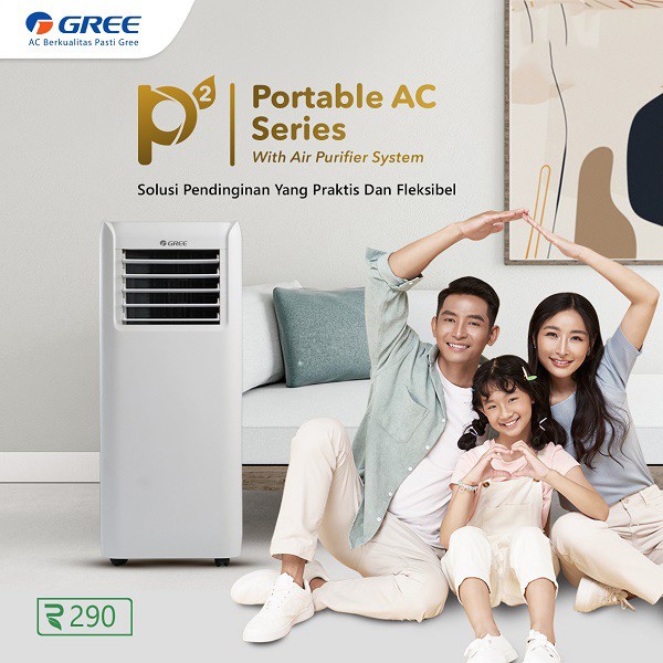 AC Portable GREE 1/2 PK GPC-05P2