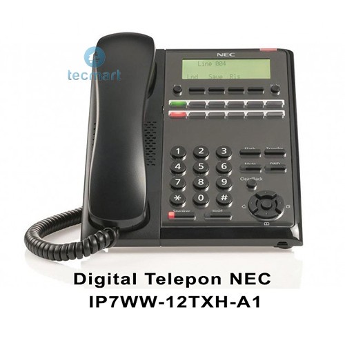 Telepon Digital NEC IP7WW-12TXH-A1 PABX NEC SL2100 / SL1000 - Hitam
