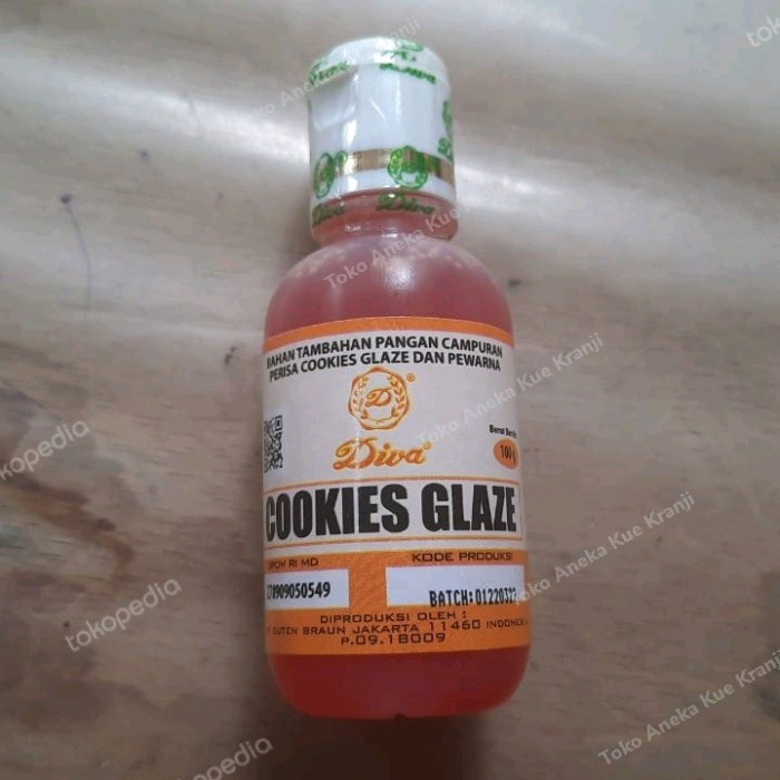 

Ready Stok" Cookies Glaze Diva 100 Gr/Pengkilap Nastar Dan Kue Kering