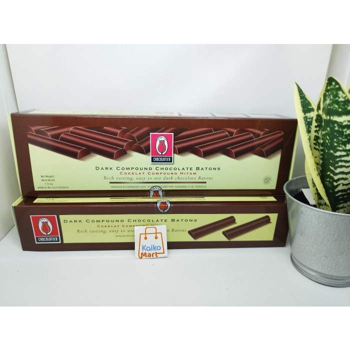 

Ready Stok" Tulip Stik Coklat Compound Repack 250Gr - 500Gr