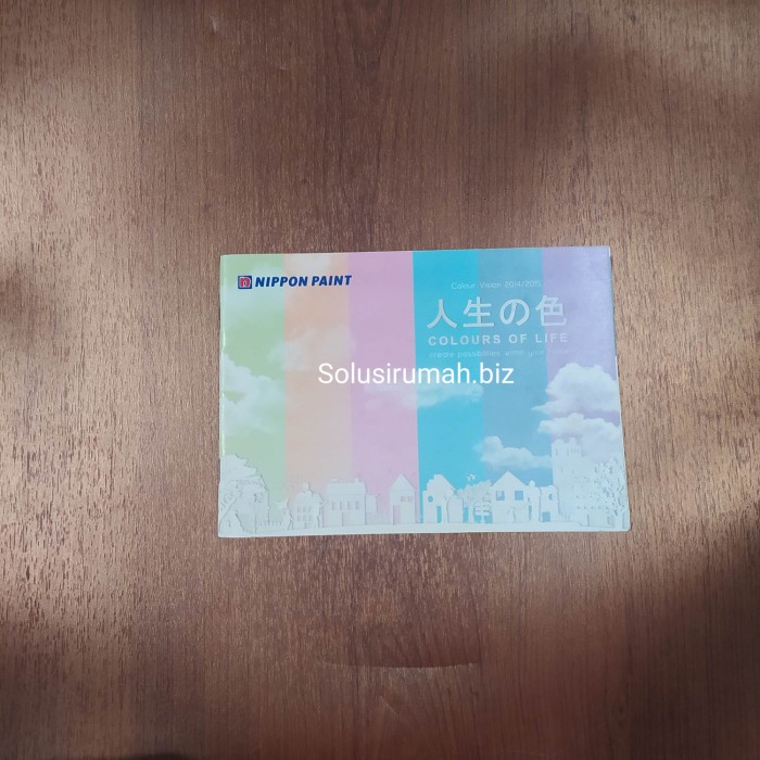~~~~~] KATALOG CAT VARIASI WARNA INTERIOR NIPPON PAINT COLOURS OF LIFE 27HAL